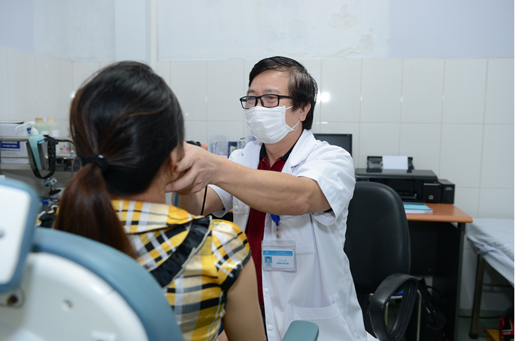 Bệnh nhân thăm khám tại Trung tâm Bác sĩ gia đình Hà Nội